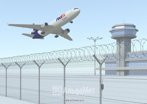 2D ограждения для аэропортов и аэродромов в Симферополе