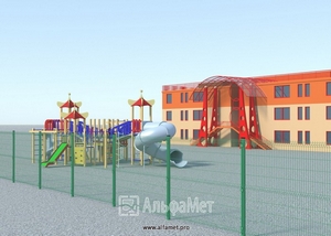 2D ограждения для школ и детских садов в Симферополе