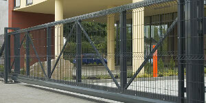 Ворота откатные для 2D и 3D ограждений в Симферополе